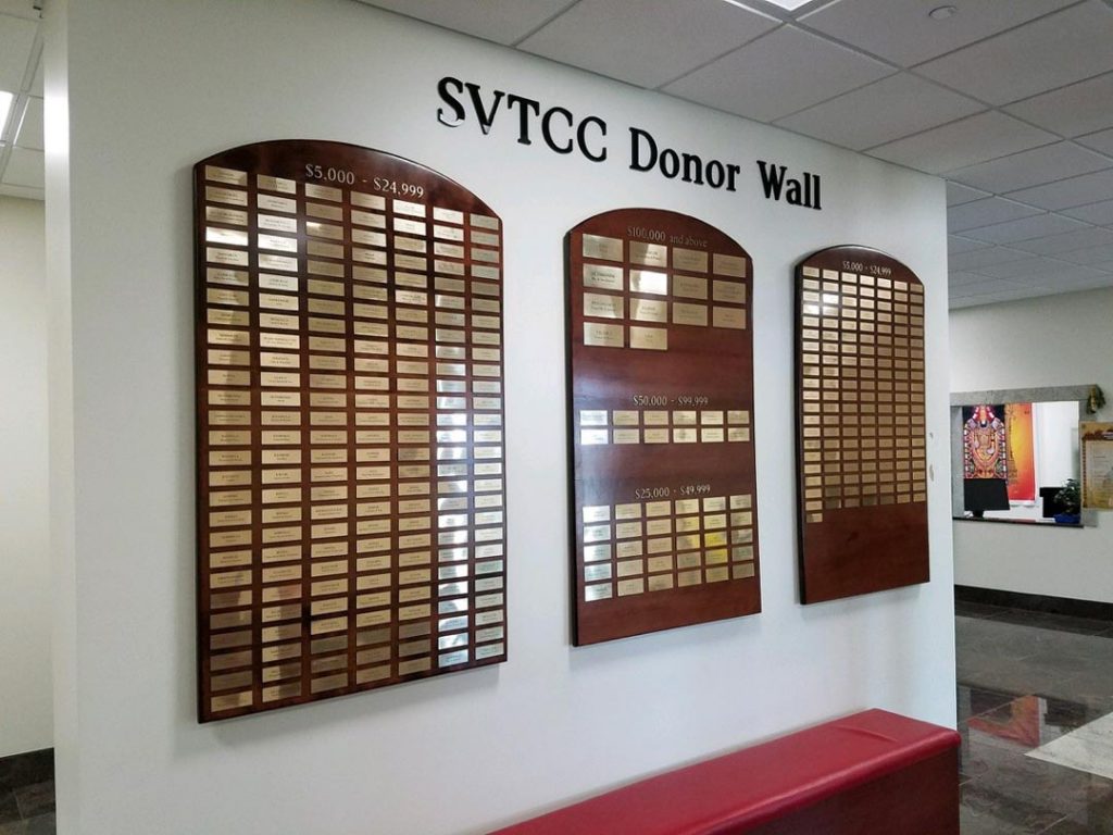 A Guide to Setting Up a Donor Recognition Wall with Examples