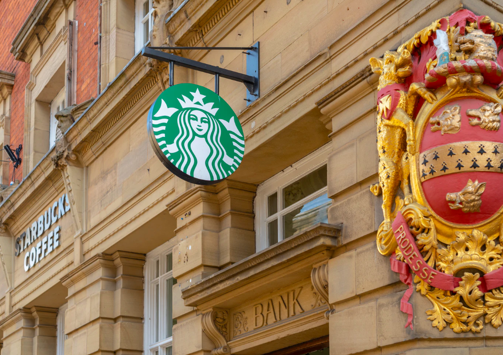 Starbucks signage