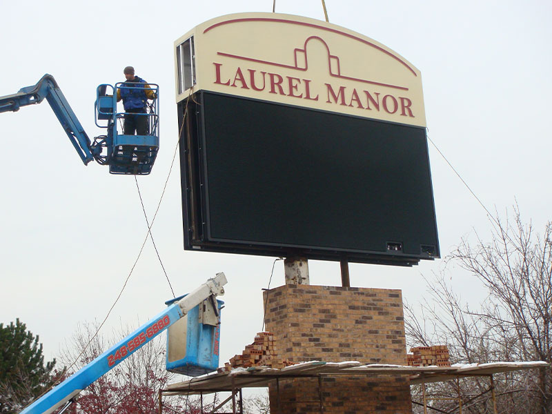 Sign Installation Services